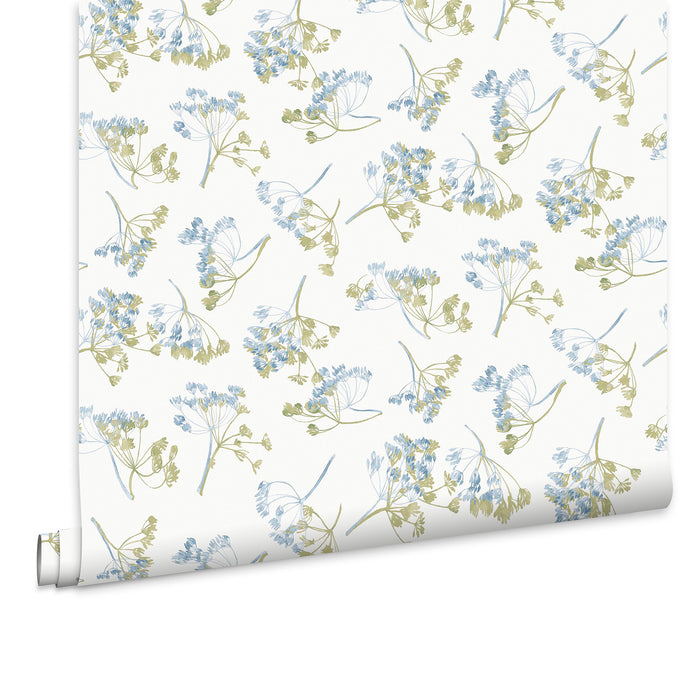 Laura Ashley - Vliesbehang - Avonbury Hedgerow Groen