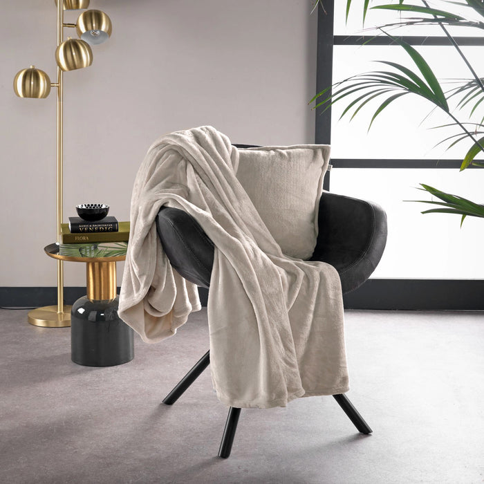 Dutch Decor plaid BILLY - 150x200 cm Pumice Stone