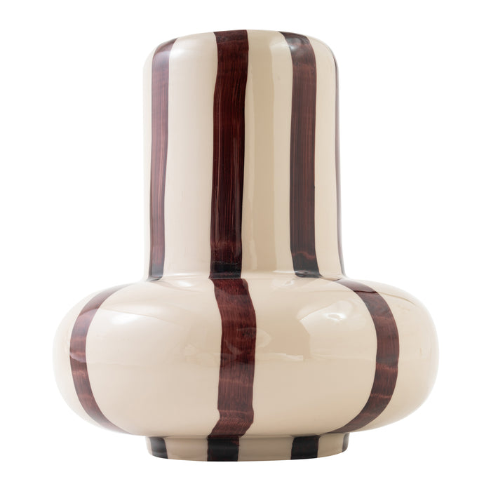 by fonQ Arcade Vaas - Beige / Hot Chocolate