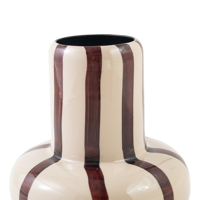 by fonQ Arcade Vaas - Beige / Hot Chocolate