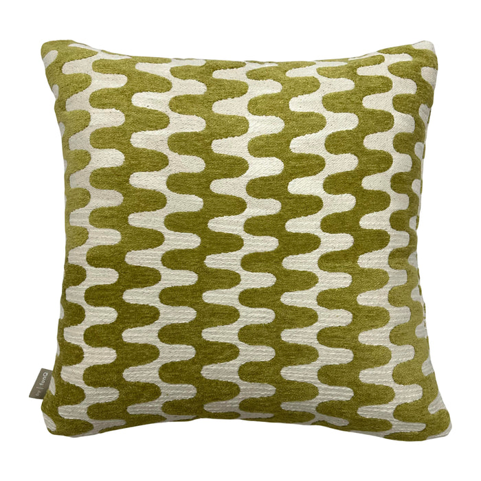 by fonQ Wavies Sierkussen 50 x 50 cm - Lime