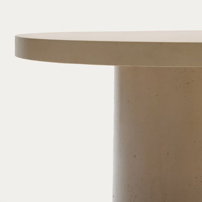 Kave Home Aiguablava Eettafel Ø 120 cm - Beige
