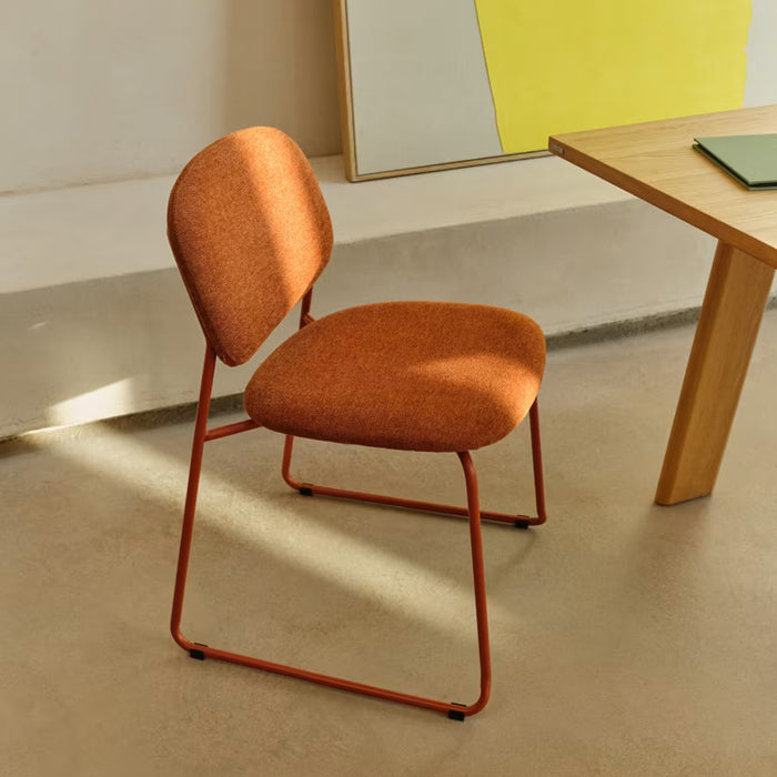 Kave Home Meli Eetkamerstoel - Terracotta