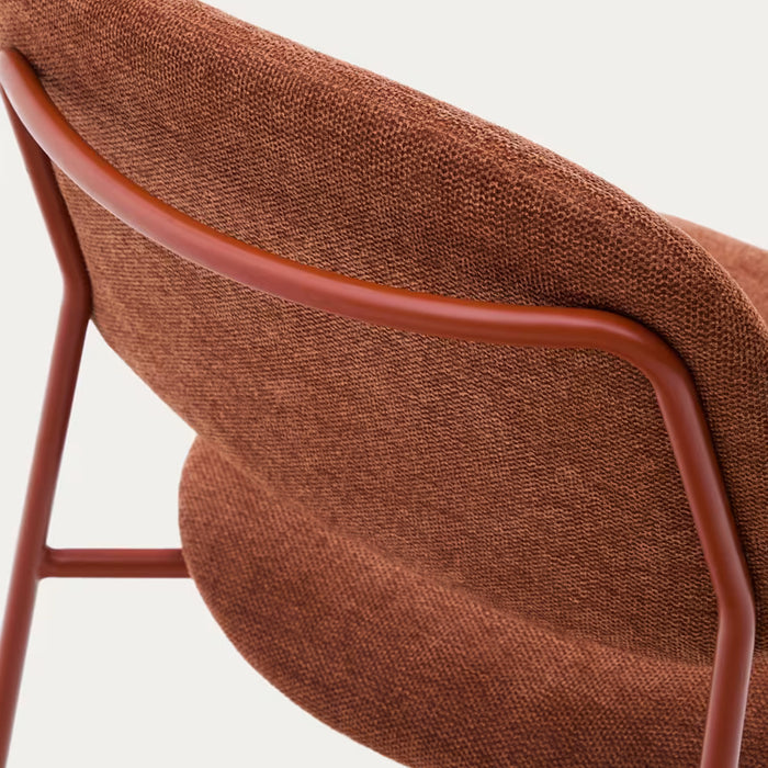 Kave Home Meli Eetkamerstoel - Terracotta