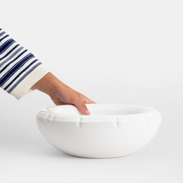 Home Studyo Mick Schaal Ø 32 cm - Bone Gloss