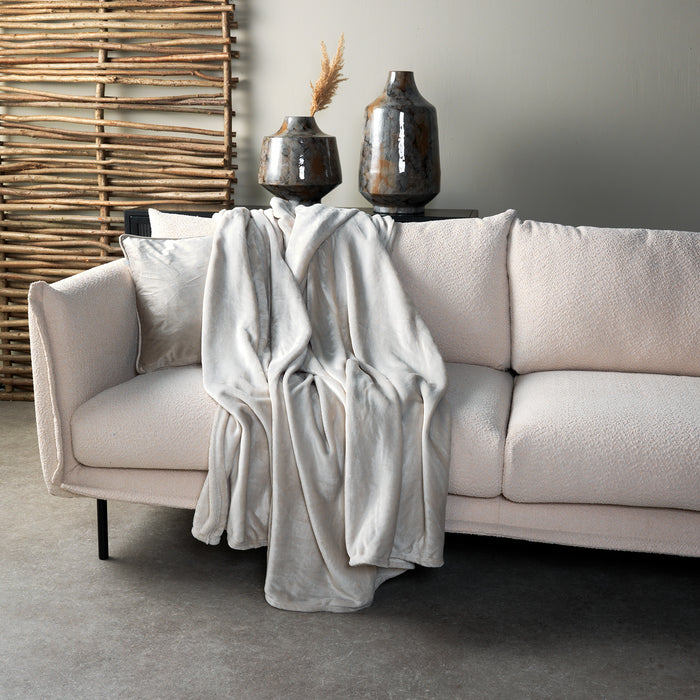 Dutch Decor plaid CHARLIE - 200x220 cm Pumice Stone