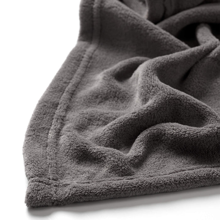 Dutch Decor plaid OWEN - 130x160 cm Charcoal Gray