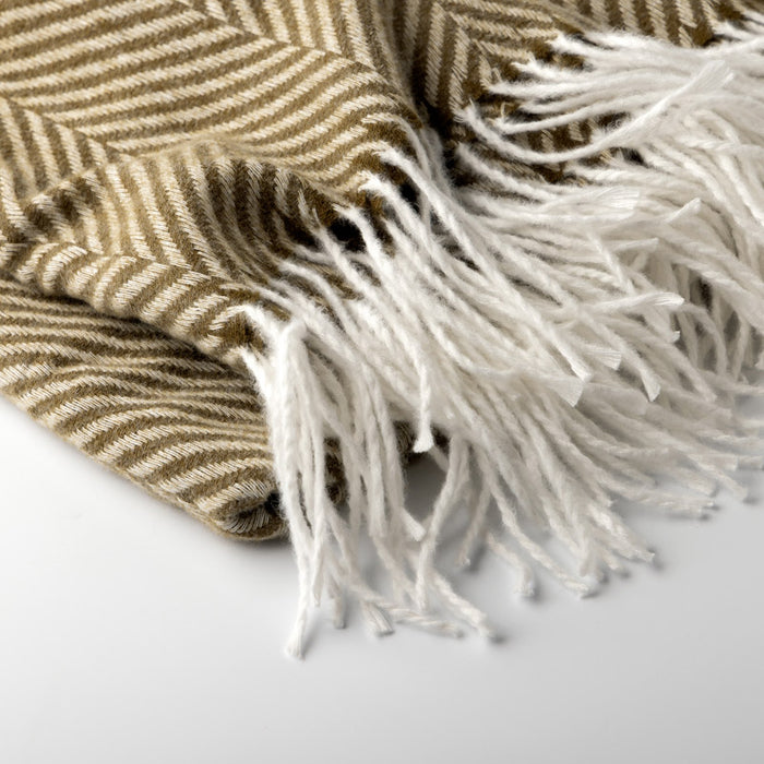 Dutch Decor plaid JOSEFIEN - 140x180 cm Military Olive