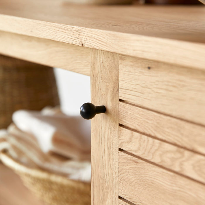 Tikamoon - Soho - Massief eikenhouten badmeubel 125 cm