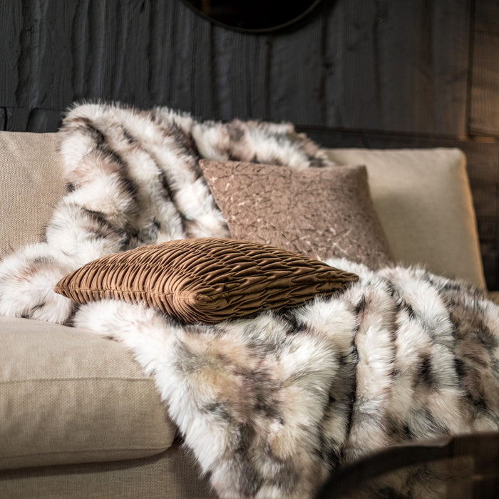 Plaid 140x180 cm | Ghislaine Natural | Hoii