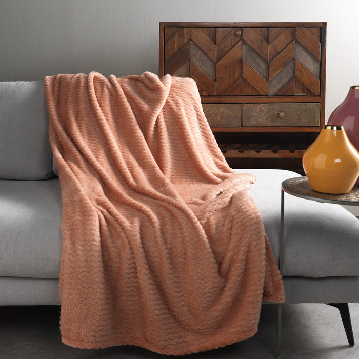 Dutch Decor plaid MARA - 150x200 cm Muted Clay