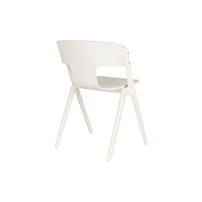 Zuiver Horizon Outdoor Eetkamerstoelen Off-White - Set van 4 - Beige
