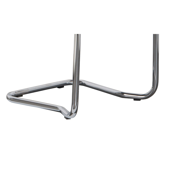 Zuiver Ridge Rib Kink Eetkamerstoelen armleuning Blauw - Set van 2