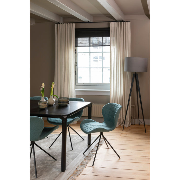 Zuiver OMG Eetkamerstoelen Blauw - Set van 2