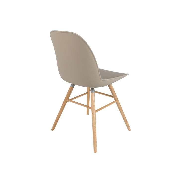 Zuiver Albert Kuip Eetkamerstoelen Taupe - Set van 2