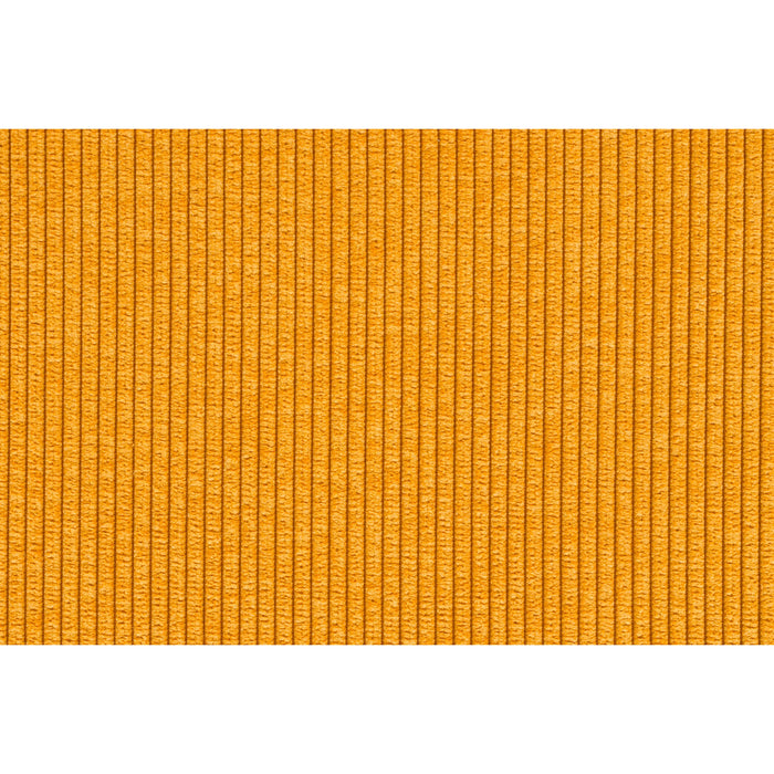 Zuiver Ridge Rib Kink Eetkamerstoelen Geel - Set van 2