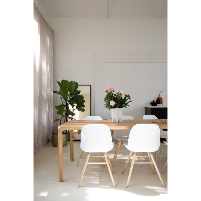 Zuiver Albert Kuip Eetkamerstoelen Wit - Set van 2