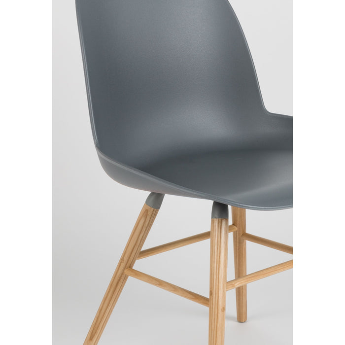 Zuiver Albert Kuip Eetkamerstoelen Donkergrijs - Set van 2