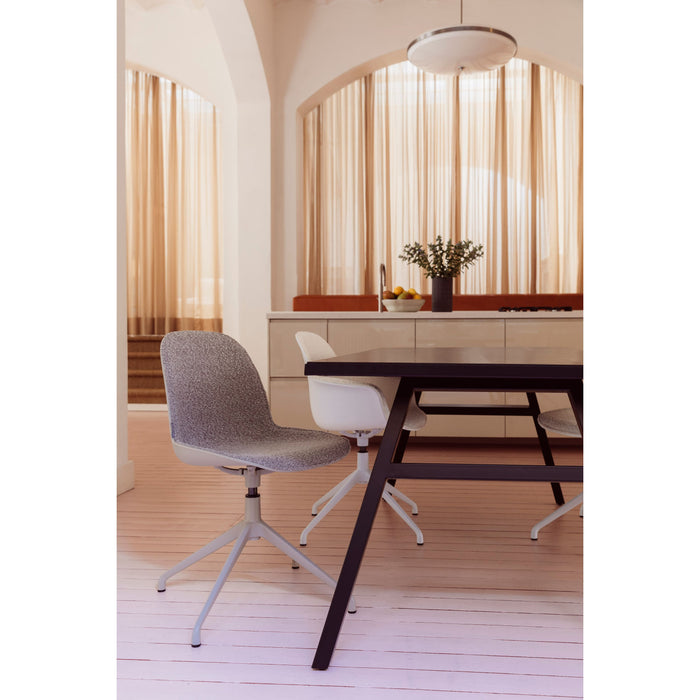 Zuiver Albert Kuip Swivel Eetkamerstoelen Taupe - Set van 2