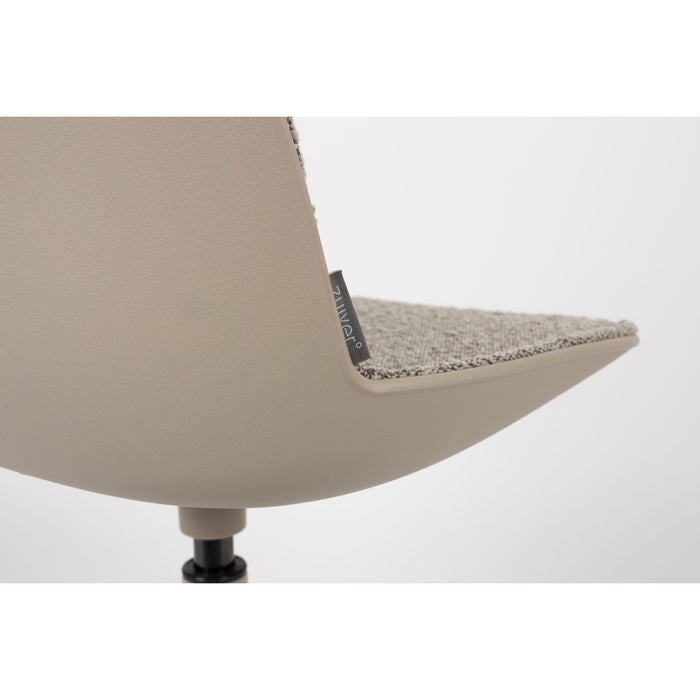 Zuiver Albert Kuip Swivel Eetkamerstoelen Taupe - Set van 2