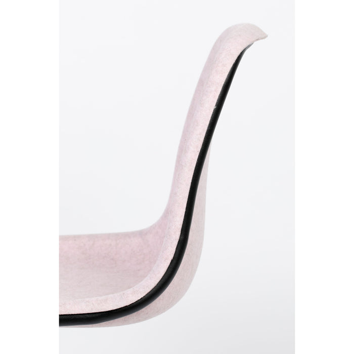 Zuiver Thirsty Eetkamerstoelen Roze - Set van 2