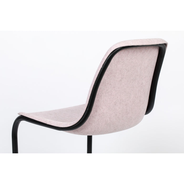 Zuiver Thirsty Eetkamerstoelen Roze - Set van 2