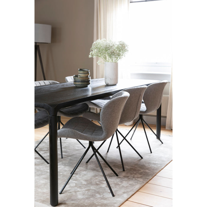 Zuiver OMG Eetkamerstoelen Licht Grijs - Set van 2