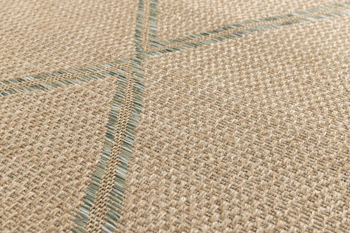 Garden Impressions Diamonds buitenkleed - 200x290 cm - jade gravel