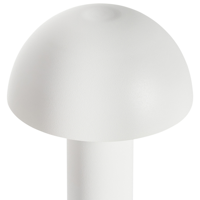 Beliani - BOJO - Tafellamp - Wit - IJzer