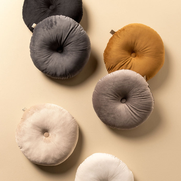 Dutch Decor sierkussen OLLY - Ø40 cm Pumice Stone