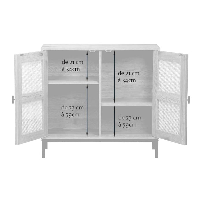 Calicosy - Dressoir Jaya - 80 cm