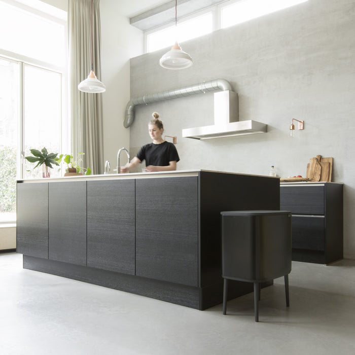 Brabantia Bo Touch Bin Afvalemmer 3 x 11 L - Zwart