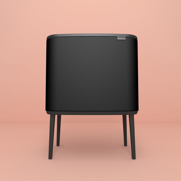 Brabantia Bo Touch Bin Afvalemmer 3 x 11 L - Zwart