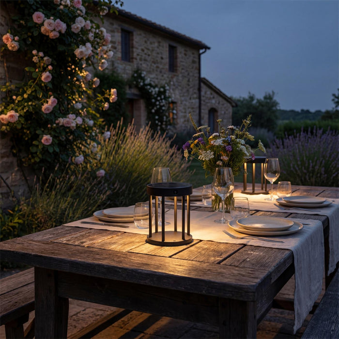 Lucide JACKSON Sokkellamp - Zwart