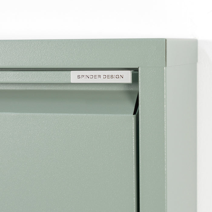 Spinder Design Billy 5 Schoenenkast - Dusty Green