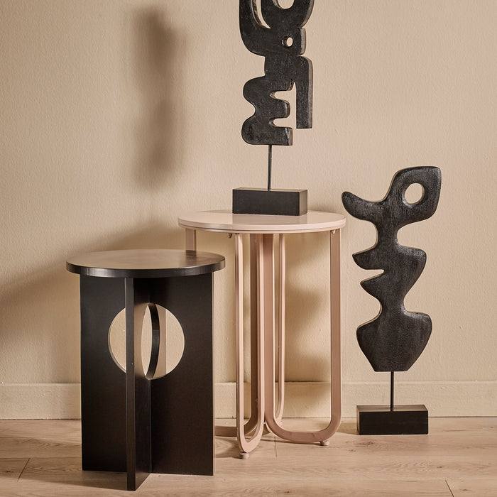 by fonQ Pry Bijzettafel - Zwart