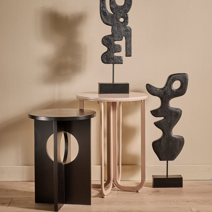 by fonQ Structure Ornament H 67 cm - Zwart