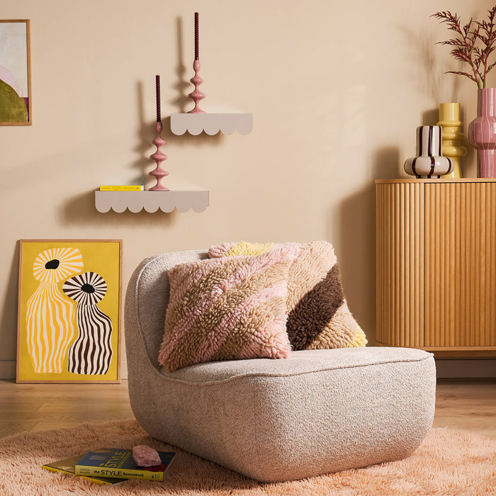 by fonQ Droplet Kandelaar - Set van 2 - Rose Tan