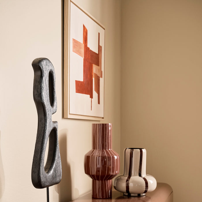 by fonQ Spire Vaas Ø 19 cm - Hot Chocolate