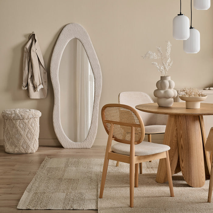 by fonQ Flou Spiegel - Bouclé - Crème