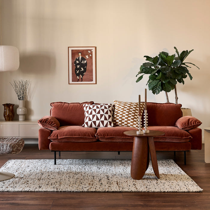 by fonQ Angle Sierkussen 50 x 50 cm - Hot Chocolate