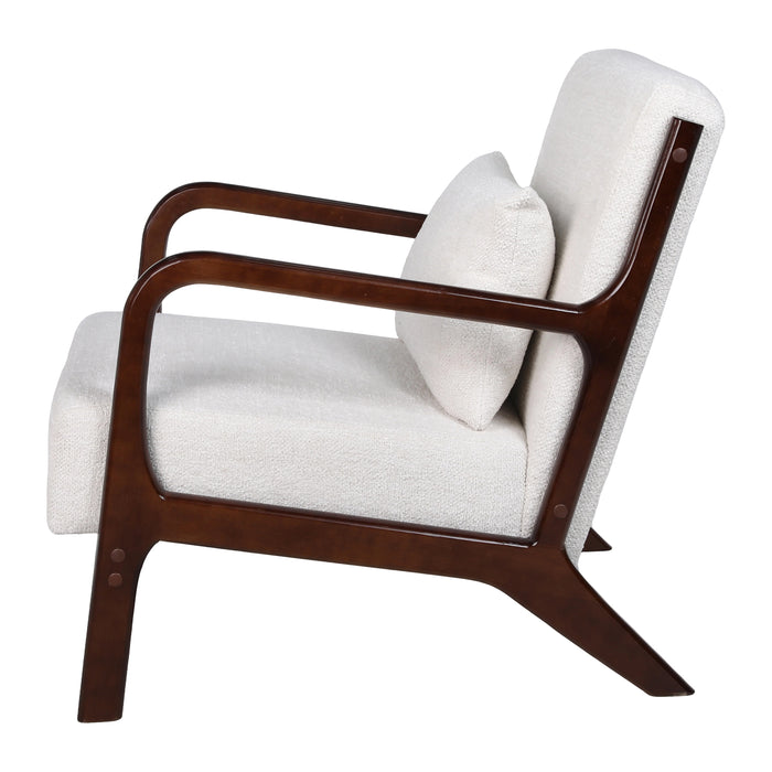 by fonQ Wise Fauteuil - Walnoot - Ivoor