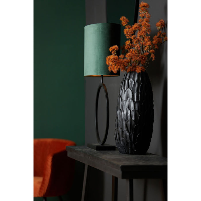 Light & Living Lampvoet Liva - Zwart - 40x12,5x54cm