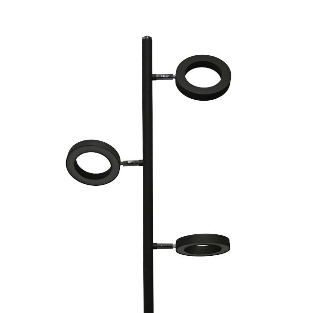 VANDEHEG Arvore Dimbare Vloerlamp LED Zwart