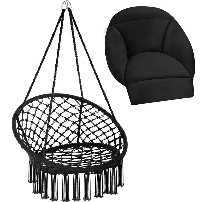 tectake® Hangstoel Samira