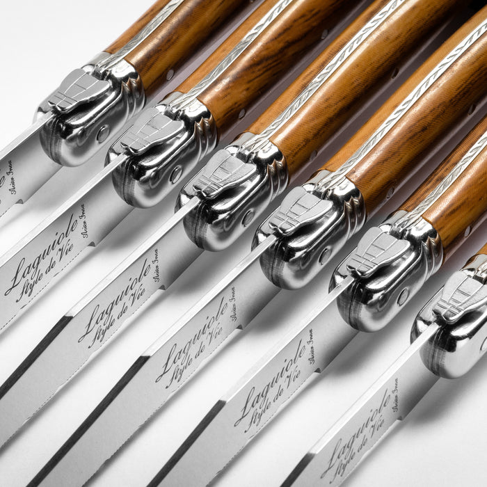 Laguiole Style de Vie Premium Line Steakmessenset 6-delig