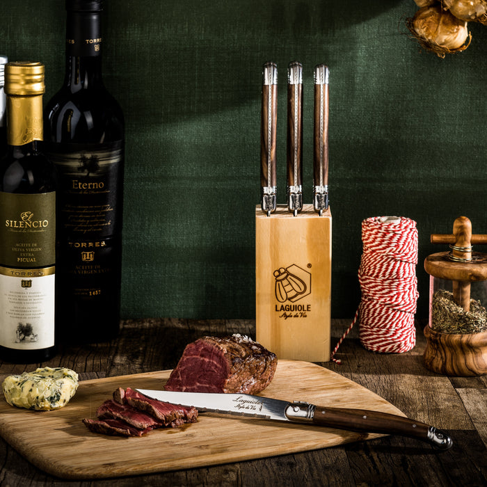 Laguiole Style de Vie Premium Line Steakmessenset 6 st.