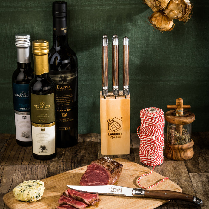 Laguiole Style de Vie Premium Line Steakmessenset 6 st.