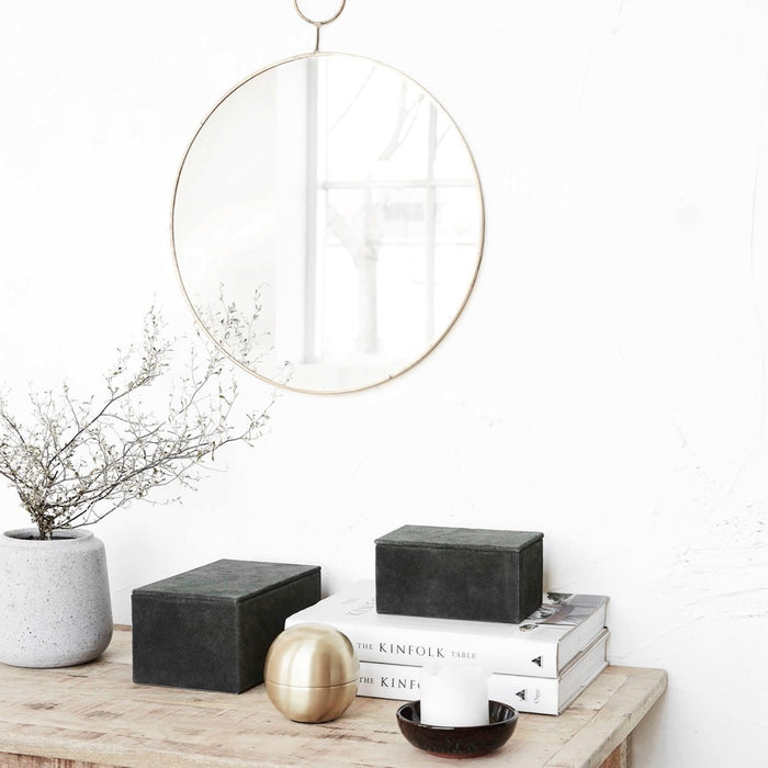 House Doctor Spiegel The Loop Brons - ¯32 cm