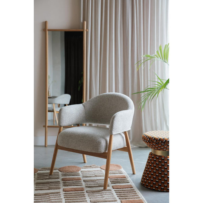 Puur - Clay fauteuil hout - lichtbruin